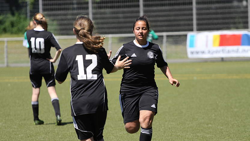 Talentfordercup Beim Dfb Frauen Pokalfinale
