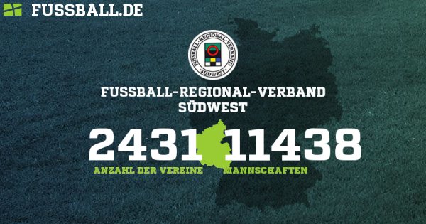 Regionalverband Südwest Fussball Anstecknadel FV Südwest